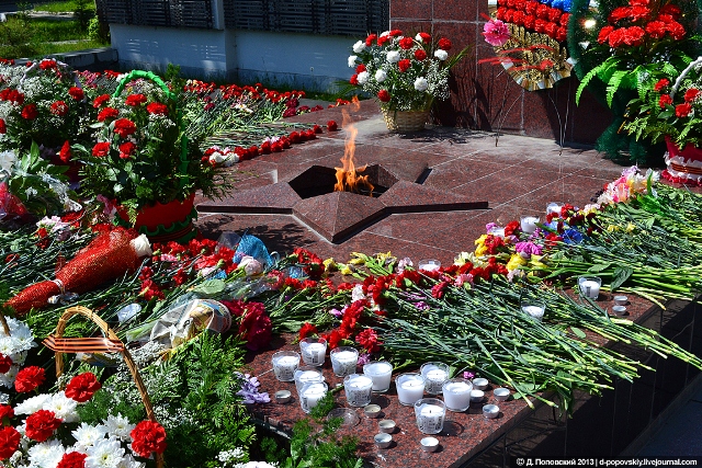 памятник воинам-искитимцам, погибшим в Великой Отечественной войне