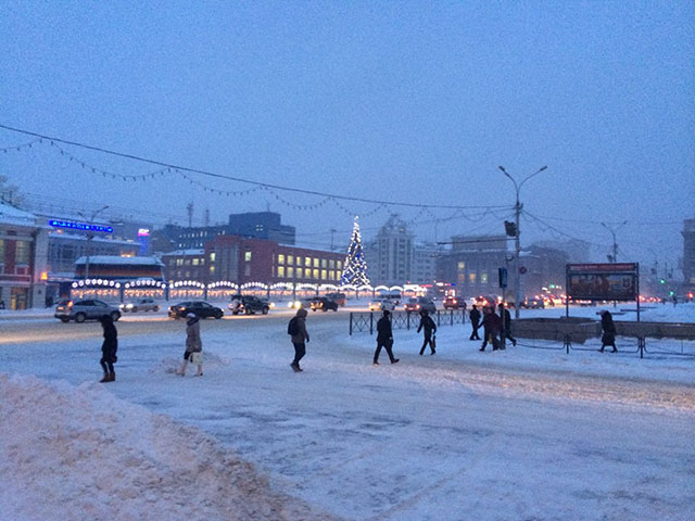 Фото, сделанное Святом Муруновым во время прогулки по Новосибирску